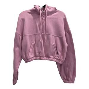 Alo Yoga Cropped Hoodie – Size M (Gently Used)